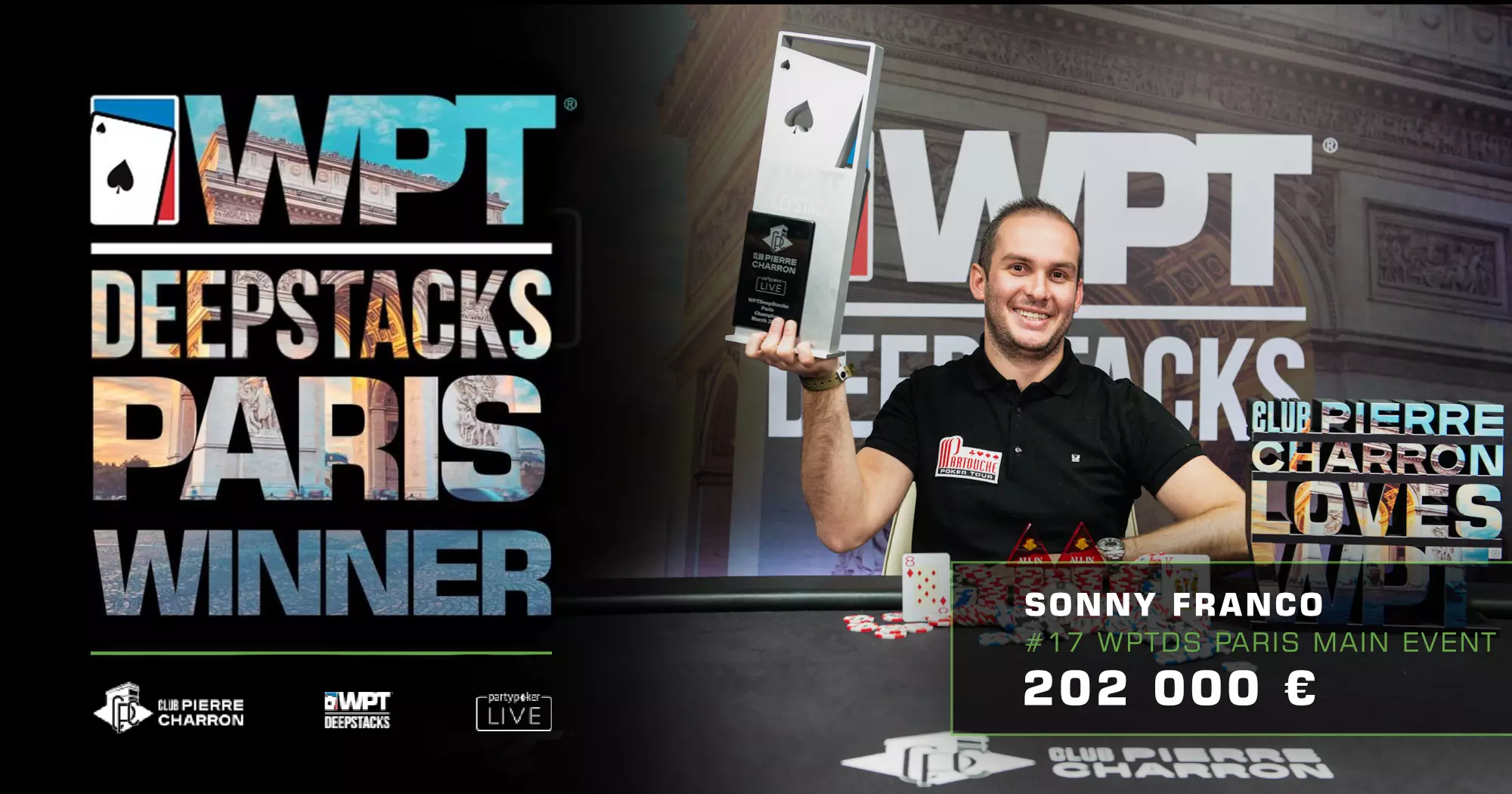 WPTDS Paris 2020 Sonny Franco Club Pierre Charron